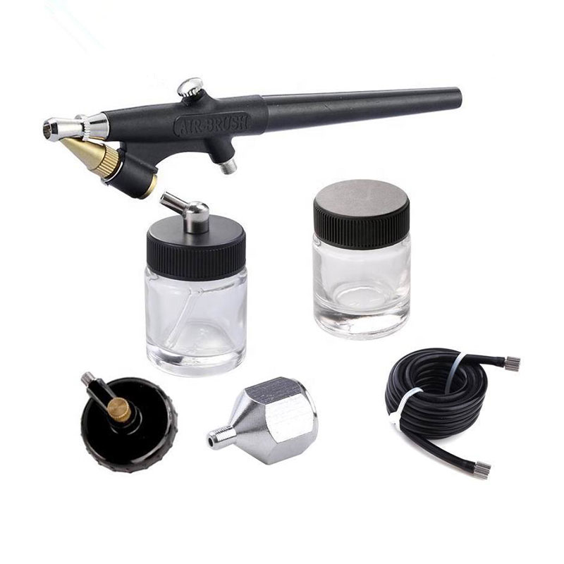 Aerógrafo AB-138 para arte corporal, arte de uñas, kits de aerógrafo de uñas y aplicaciones cosméticas