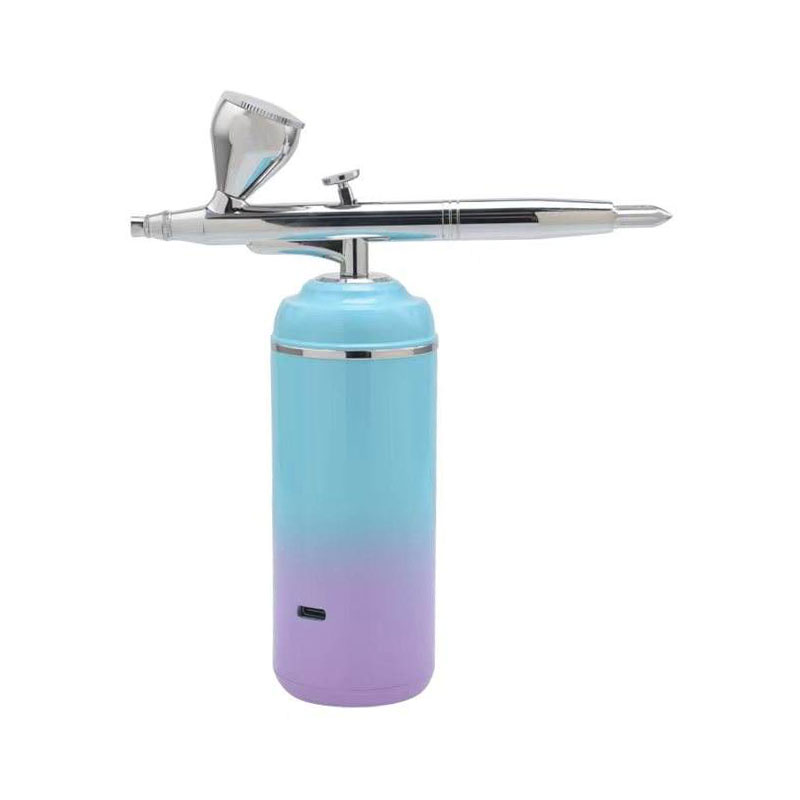 Kit de compresor de etiqueta privada portátil personal personalizada Mini Tattoo Airbrush