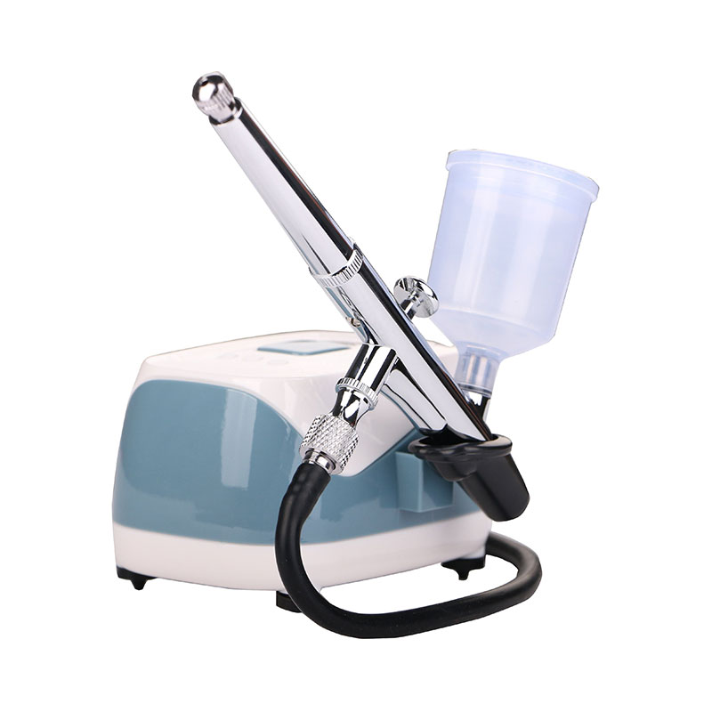 Mini compresor de aire Cepillo de aire Spray Spray Juego de pistola